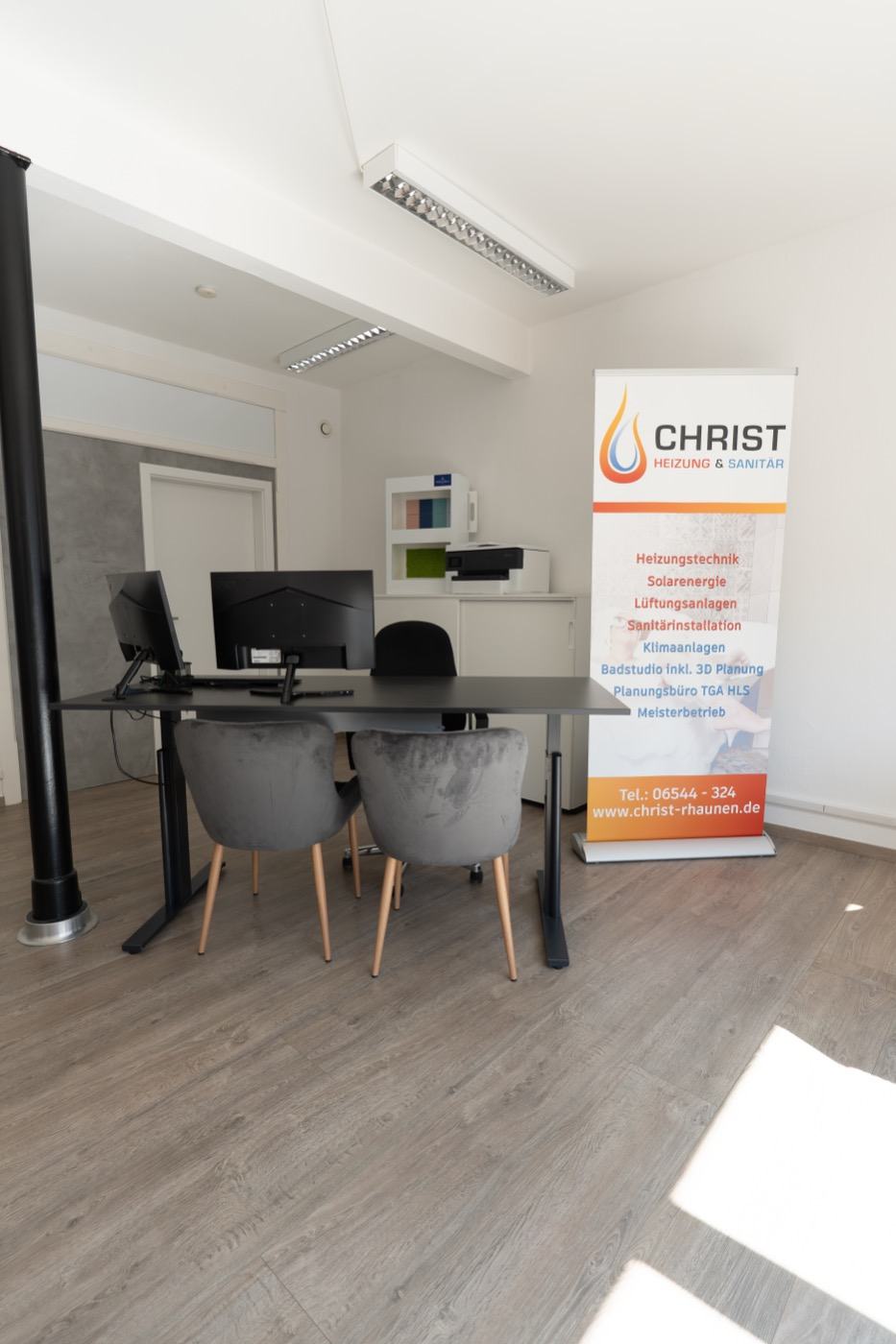 Badstudio mit 3D-Planung im Showroom